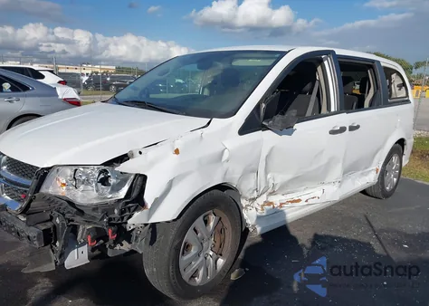 2020 Dodge Grand Caravan Se z USA, uszkodzony, nr VIN 2C4RDGBG7LR195099